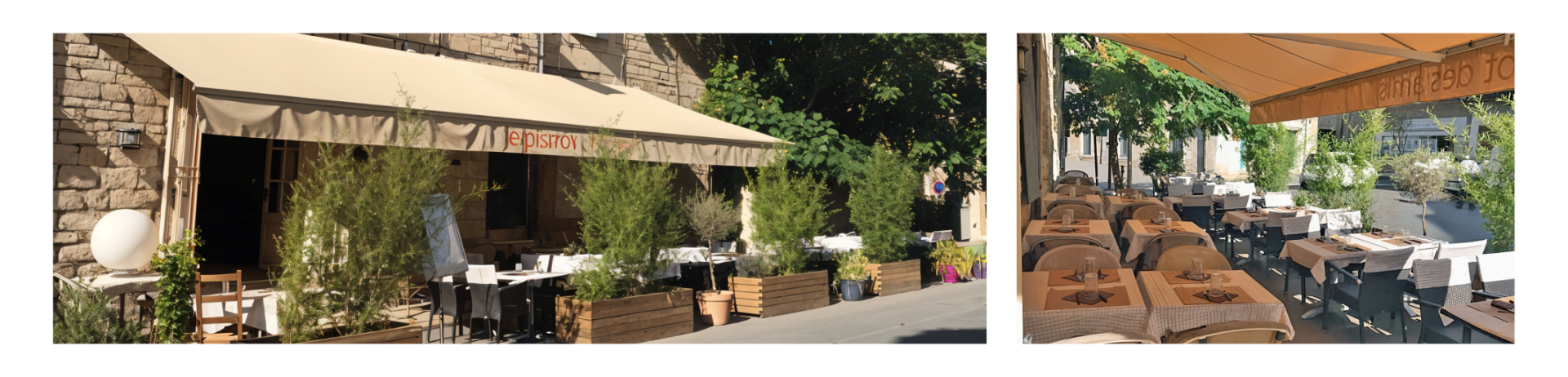 Le restaurant - Le Bistrot Des Amis - restaurant BARJAC - bien manger BARJAC